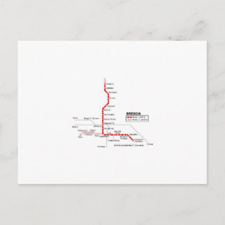 Postal Metro de Brescia