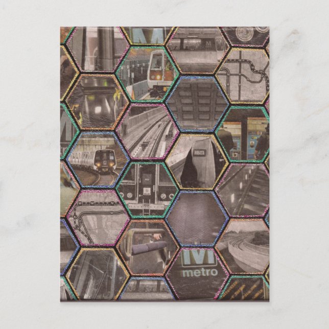 Postal Metro de DC (Anverso)