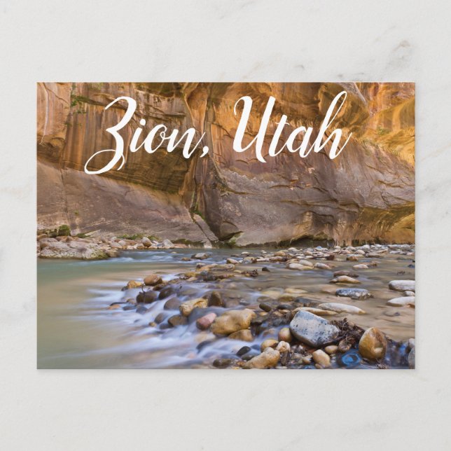 Postal Metro de Sion, Utah (Anverso)