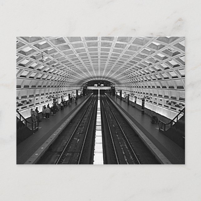 Postal Metro de Washington (Anverso)