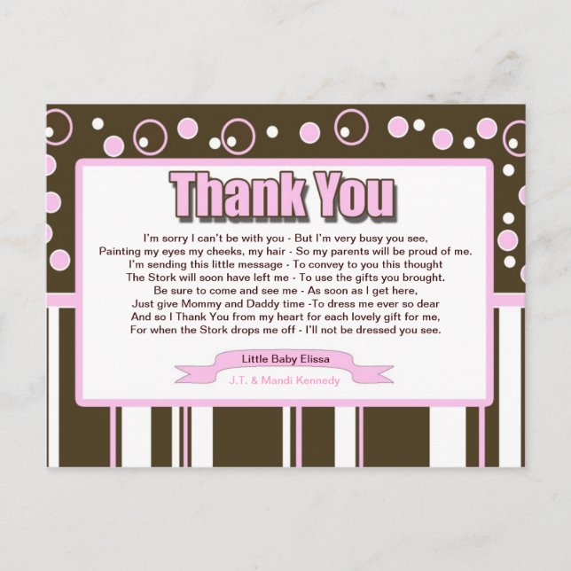 Postal Metro rosa (Anverso)