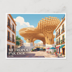 Postal Metropol Parasol Sevilla España