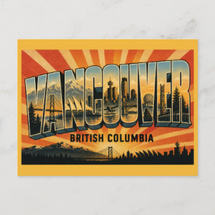 Postal Metrópolis costera de Vancouver BC
