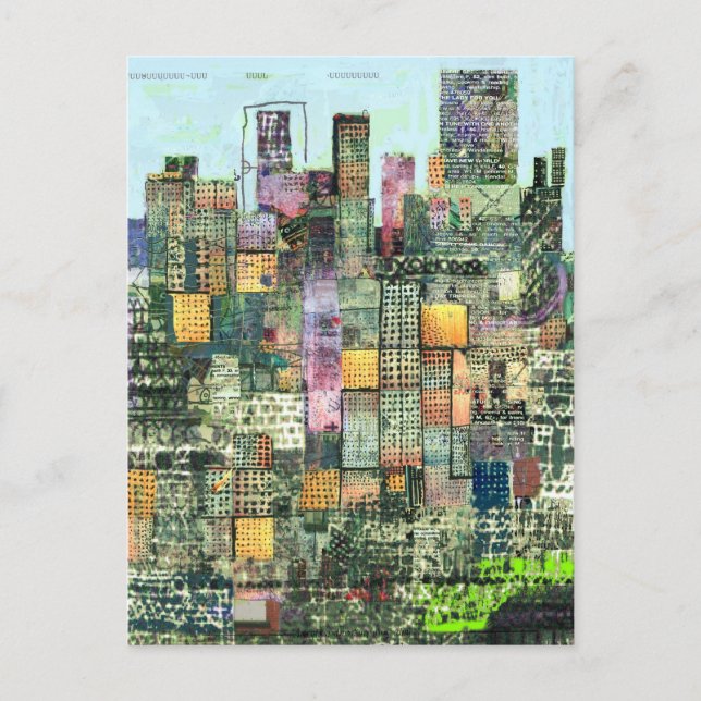 Postal Metropolis Green (Anverso)