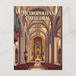 Postal Metropolitan Cathedral Mexico