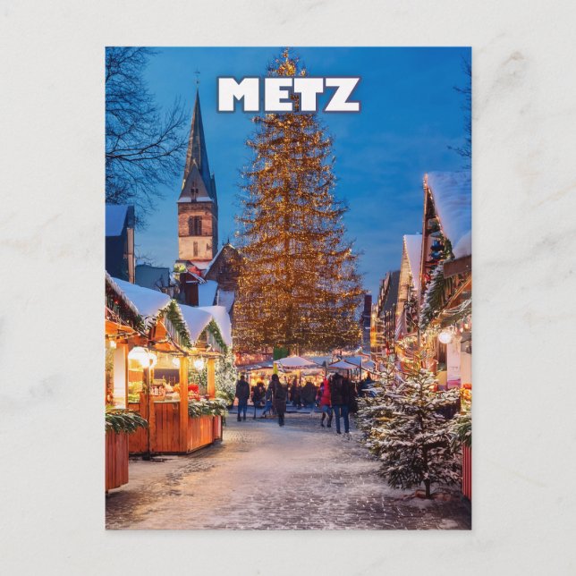 Postal Metz Christmas Magic (Anverso)
