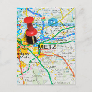 Postal Metz, Francia