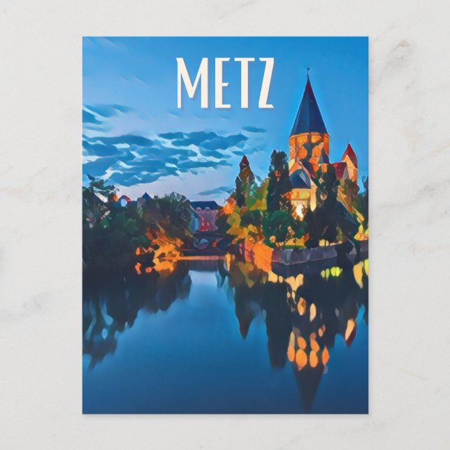 Postal Metz Photo Vintage  (Anverso)