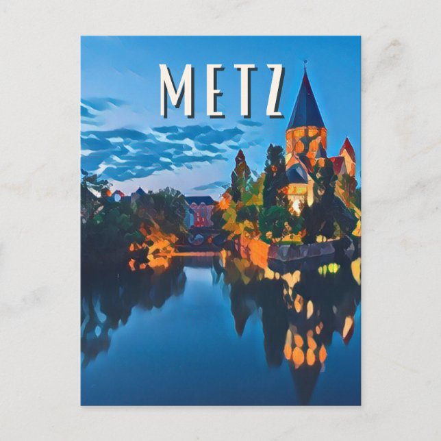 Postal Metz Photo Vintage  (Anverso)