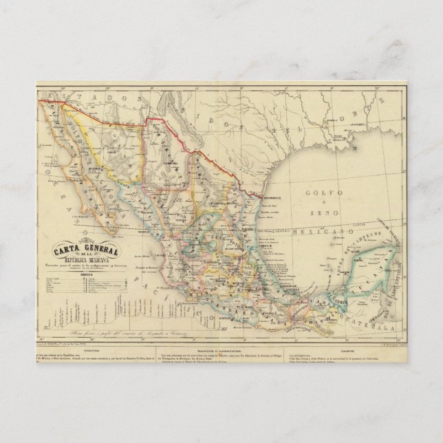 Postal México (Anverso)