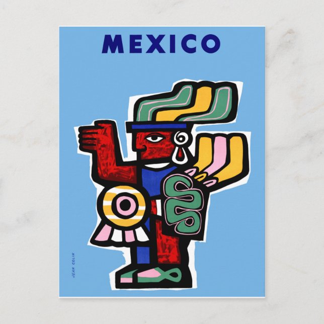 Postal México, arte mexicano (Anverso)