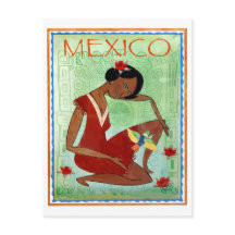 México, arte tradicional mexicano, niña de vestido