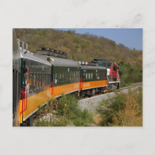 Postal México, Chihuahua, cañón de cobre. Vistas desde