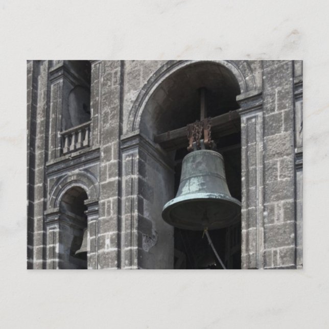 Postal México, Ciudad de México, Zócalo. Las Torres Campa (Anverso)