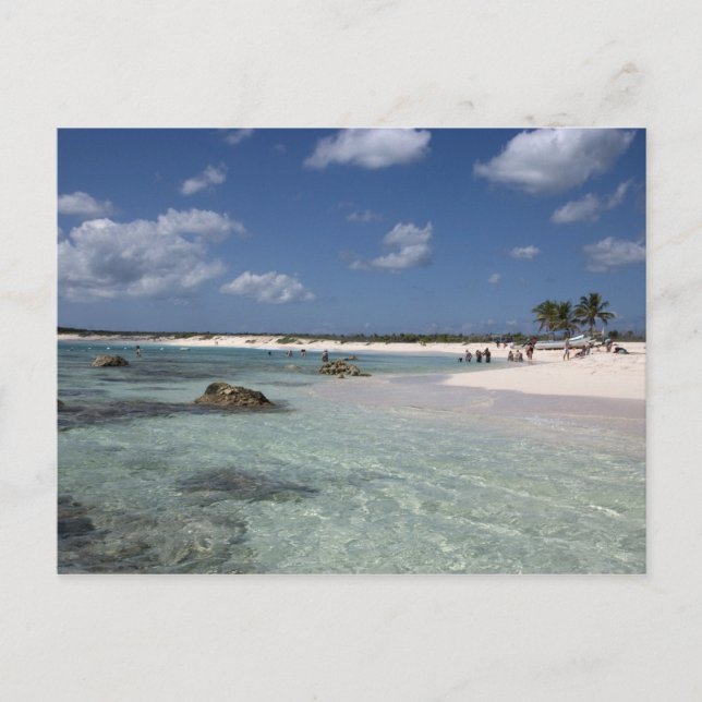 Postal México, Cozumel, Punta Morena, la costa este (Anverso)