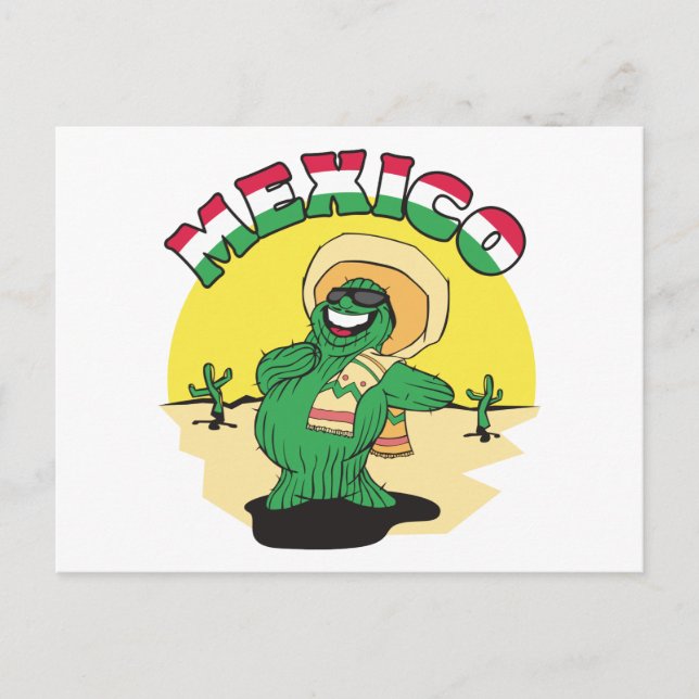 Postal México divertido (Anverso)
