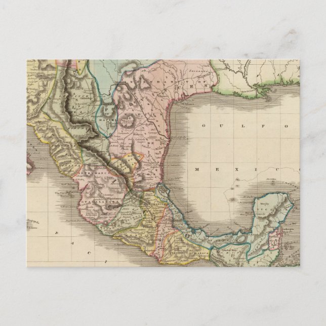 Postal México, Guatemala (Anverso)