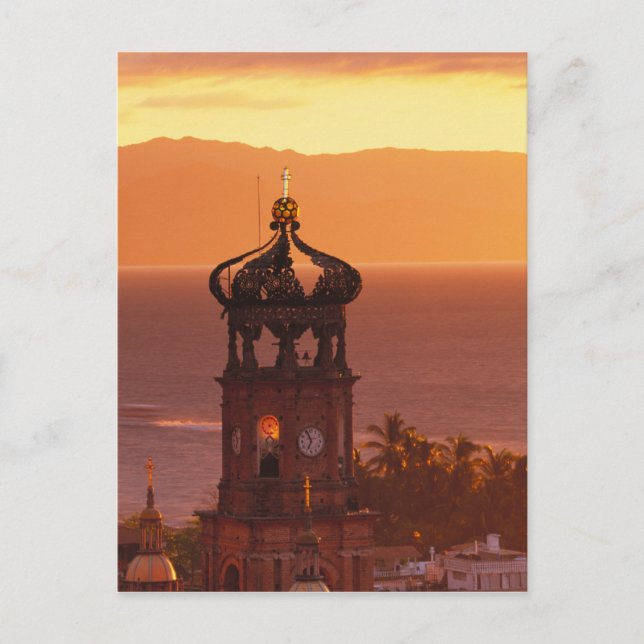 Postal México, Jalisco, Puerto Vallarta. Torre de la Igle (Anverso)
