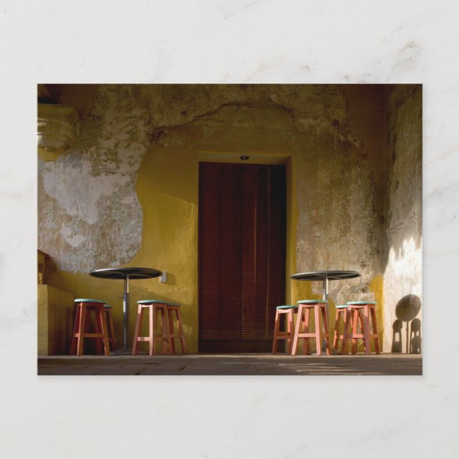 Postal México, Oaxaca, balcón de las luces de tarde de (Anverso)