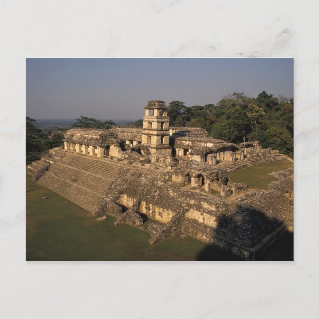Postal México, provincia de Chiapas,  Palenque, El Palaci (Anverso)