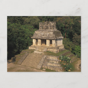 Postal México, provincia de Chiapas, Palenque, Templo de