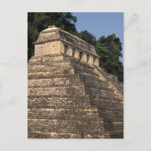 Postal México, provincia de Chiapas, Palenque. Templo de 