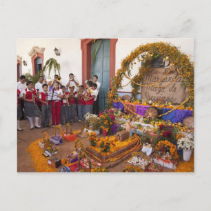 Postal México, Provincia de Oaxaca, Ocotlan, estudiantes 