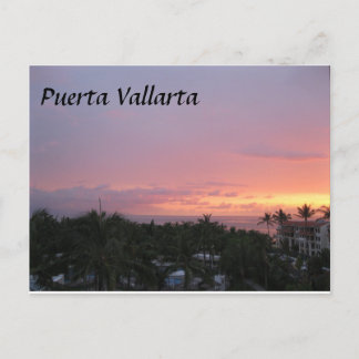 Postal México Puerta Vallarta vacaciones de sol