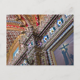 Postal México, Querétaro. Detalle dentro de una ornamenta
