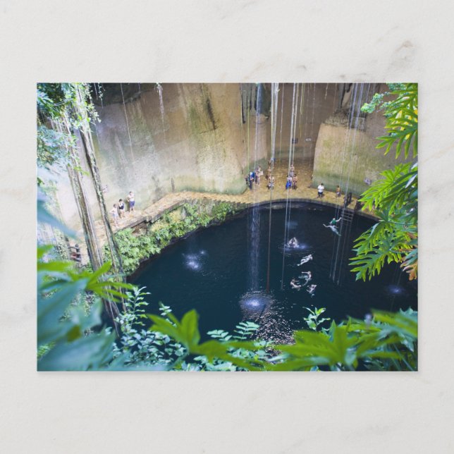 Postal México, Quintana Roo, cerca de Chichen Itza, (Anverso)