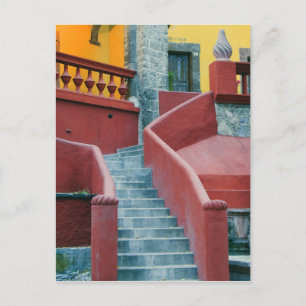 Postal México, San Miguel de Allende, colorido