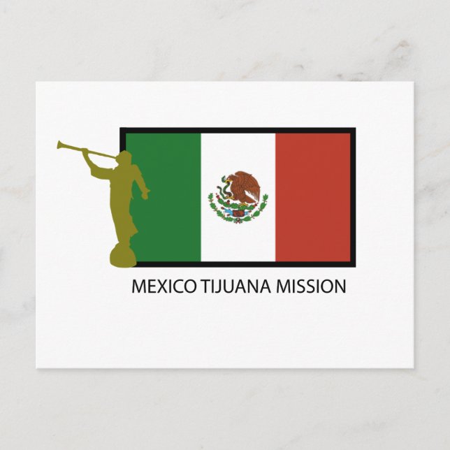 POSTAL MÉXICO TIJUANA MISIÓN LDS CTR (Anverso)