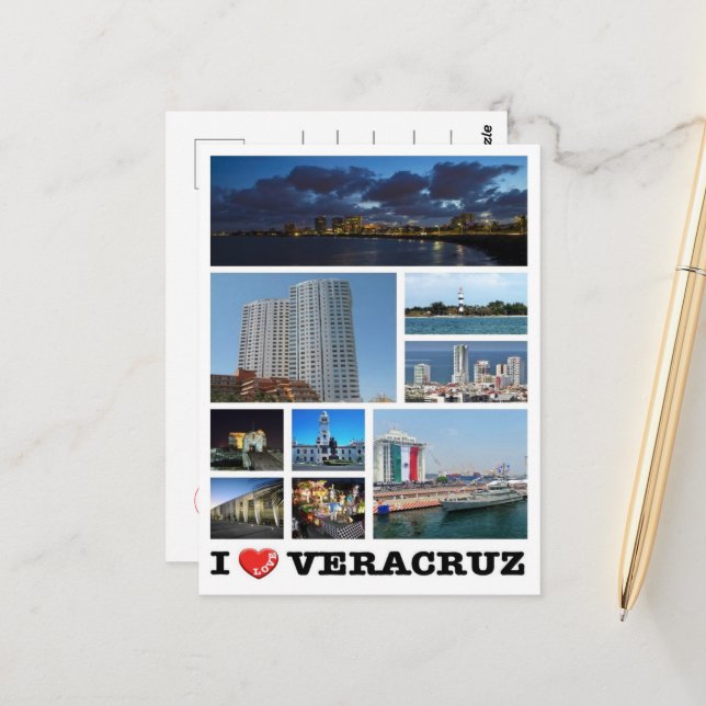 Postal México - Veracruz - Amo - (Anverso/Reverso In Situ)