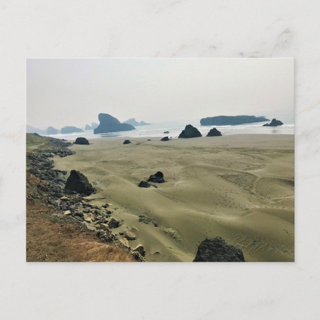 Postal Meyers Beach North, Gold Beach, Oregon (Anverso)