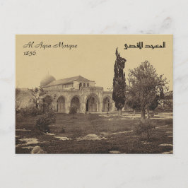 Postal Mezquita Al Aqsa Jerusalén