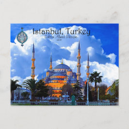 Postal Mezquita Azul- Estambul