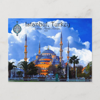 Postal Mezquita Azul- Estambul