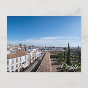 Postal Mezquita-Catedral de Córdoba desde arriba en Españ