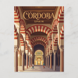 Postal Mezquita-Catedral de Córdoba España