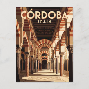 Postal Mezquita-Catedral de Córdoba España