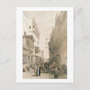 Postal Mezquita El Mooristán, El Cairo, de "Egipto y Nubi