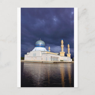 Postal Mezquita municipal en Kota Kinabalu Malasia