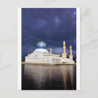 Postal Mezquita municipal en Kota Kinabalu Malasia