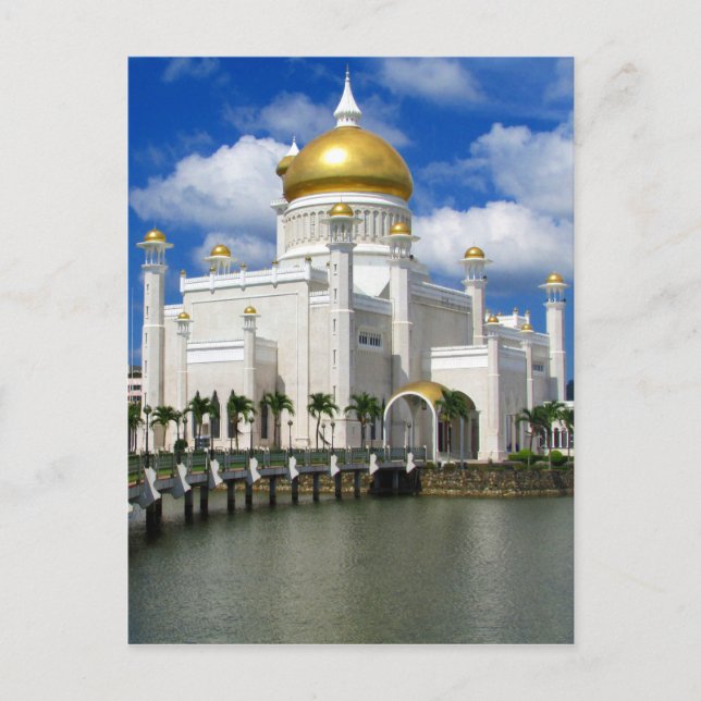 Postal mezquita saifuddien brunei (Anverso)