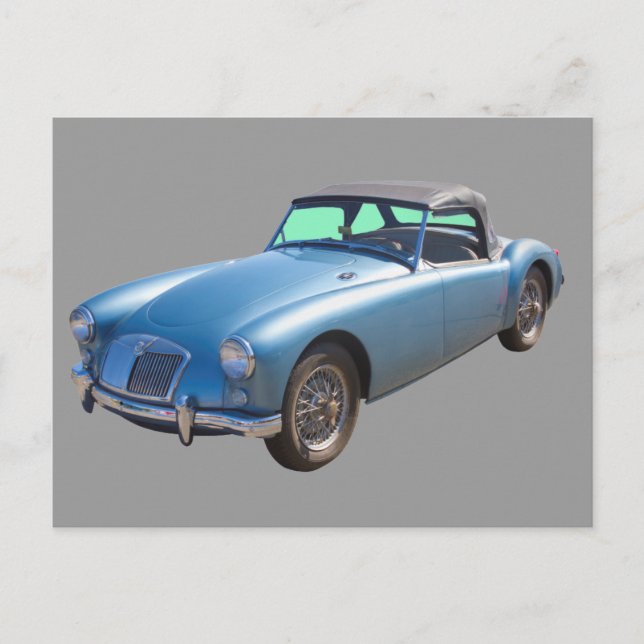 Postal MG Deportivo Convertible (Anverso)