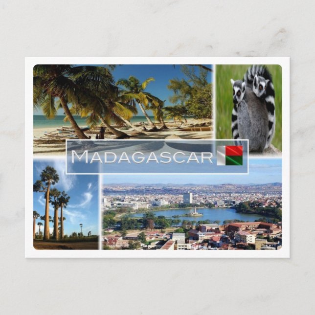 Postal MG Madagascar - (Anverso)