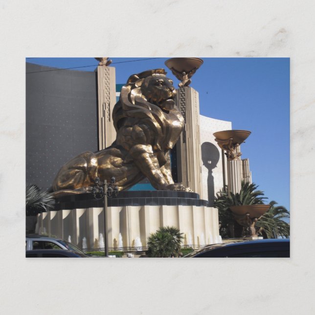 Postal MGM Lion (Anverso)