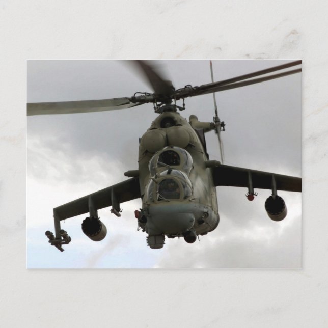 Postal MI-24 Hind (Anverso)