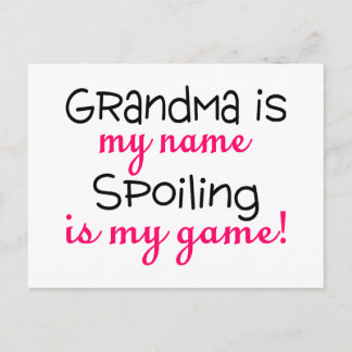 Postal Mi Abuela Es Mi Nombre El Fracaso Es Mi Juego