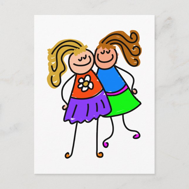 Postal Mi amigo (Anverso)